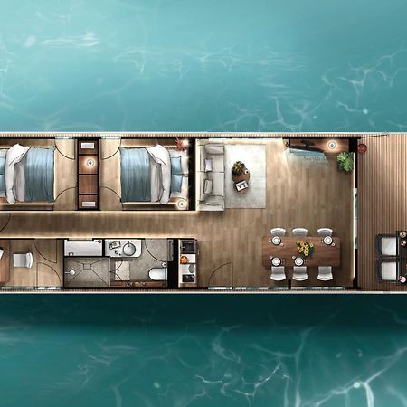 Hausboote Am Lankenauer Hoeft BRE Esterno foto