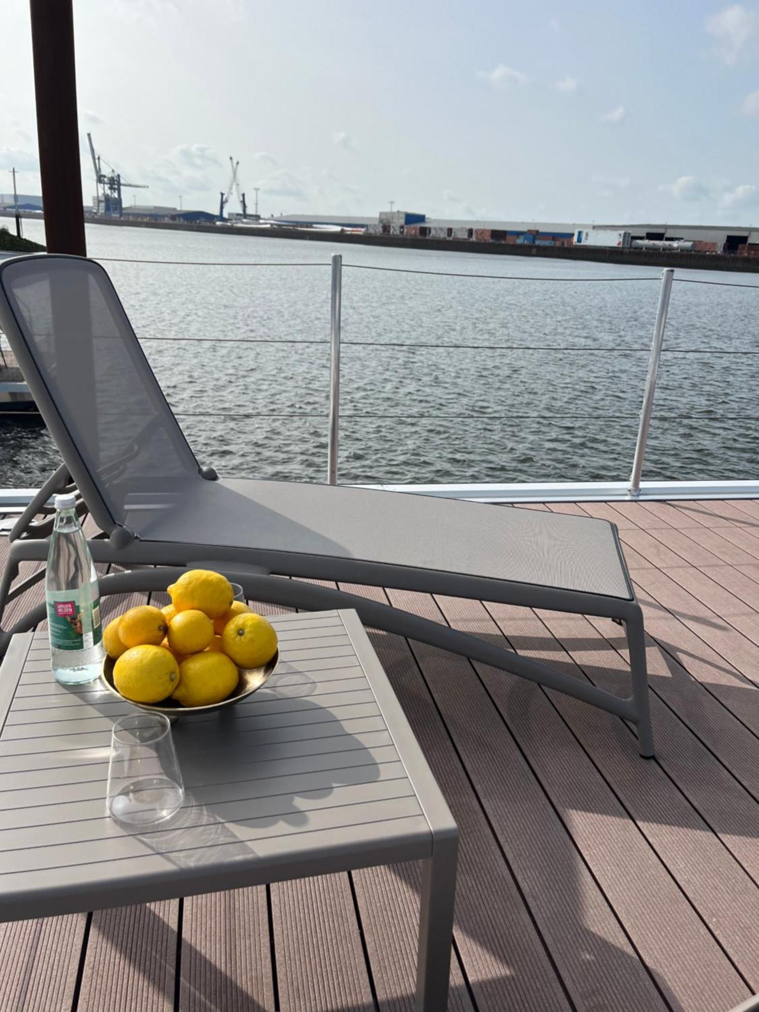 Hausboote Am Lankenauer Hoeft BRE Esterno foto