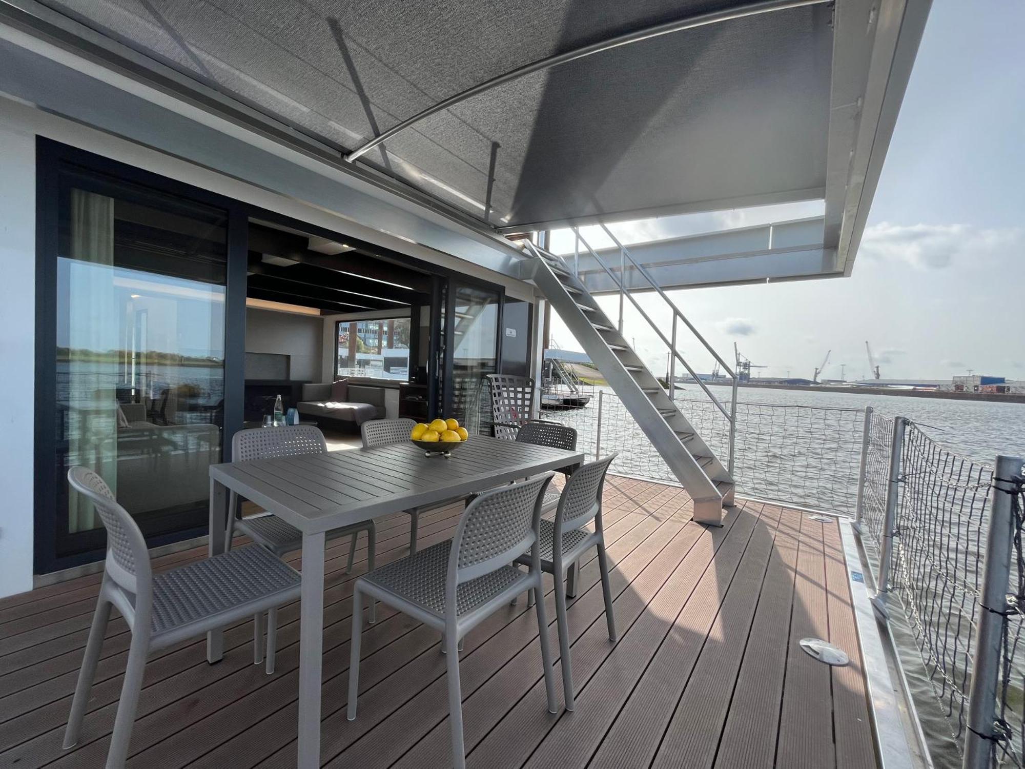 Hausboote Am Lankenauer Hoeft BRE Esterno foto