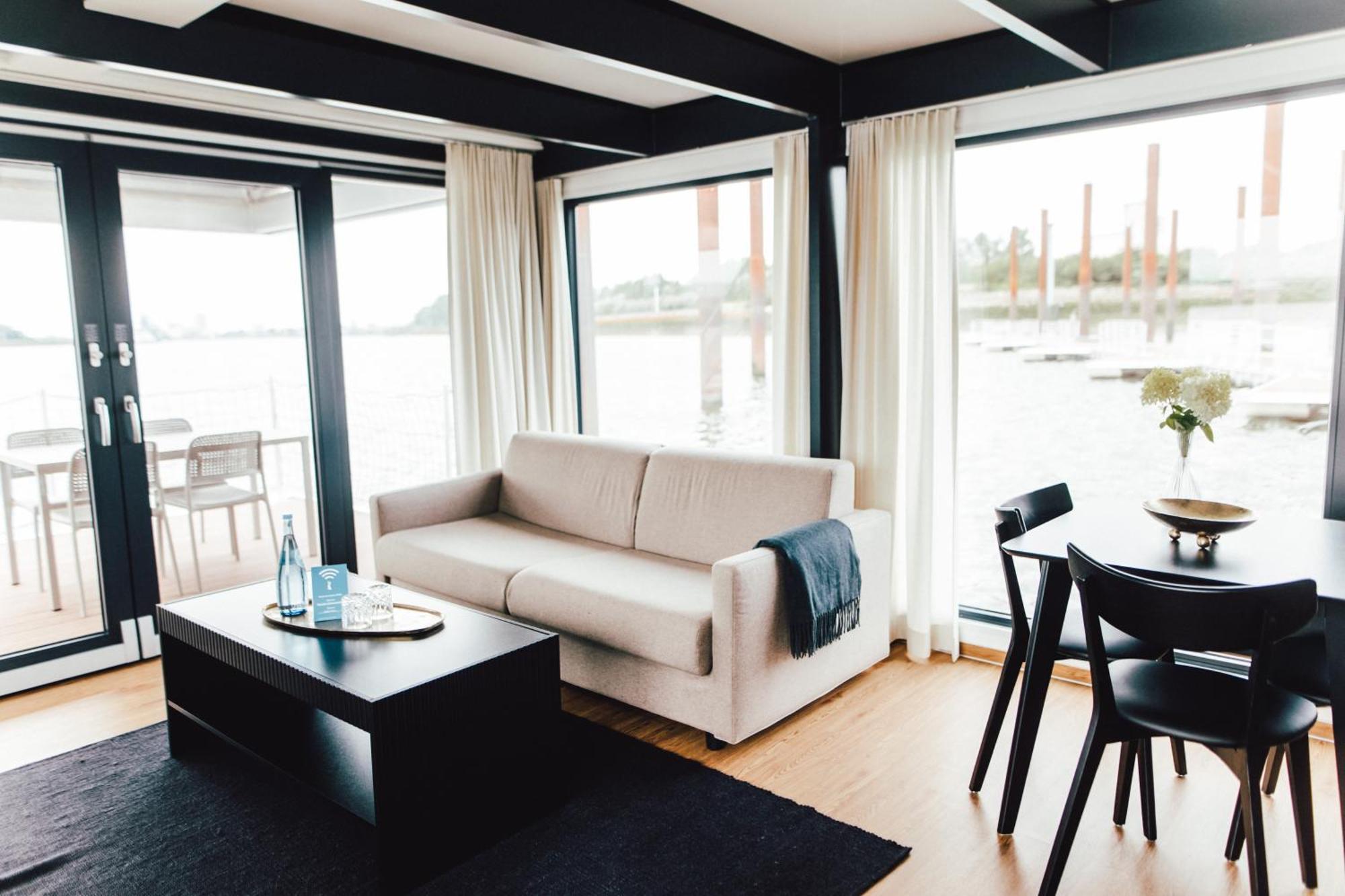 Hausboote Am Lankenauer Hoeft BRE Esterno foto